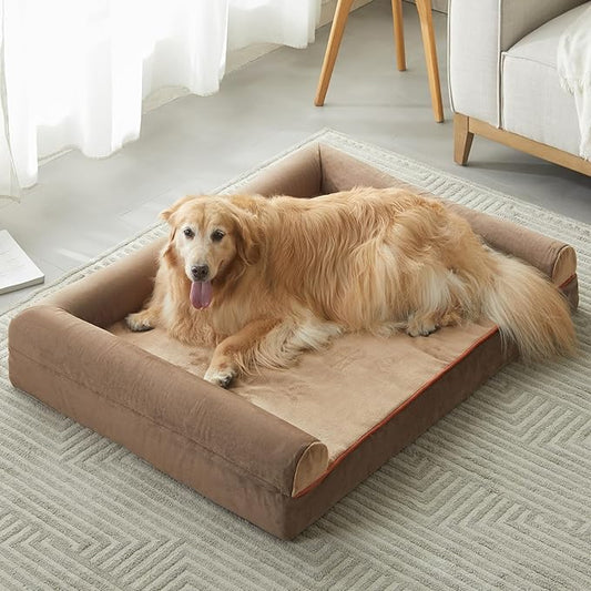 BFPETHOME Washable Dog Beds for Large Dogs