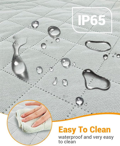 Dog Car Seat Cover 600D Heavy 100% Waterproof