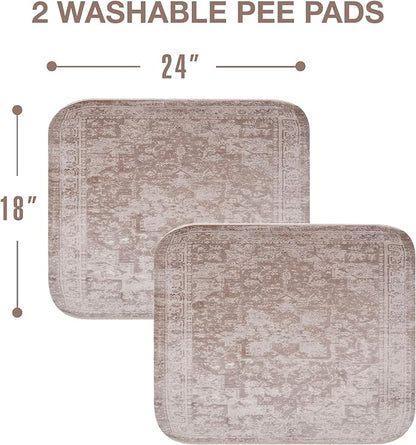 Washable Pee Pads for Dogs 100% Waterproof,