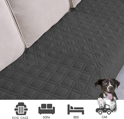 Ameritex Waterproof Blanket Reversible Dog Bed Cover Pet Blanket for Furniture Bed Couch Sofa