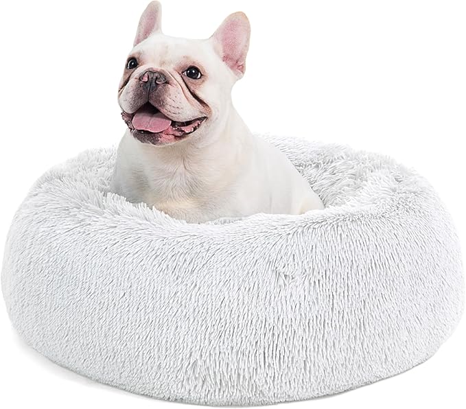 Bedsure Calming Dog Bed for Medium Dogs 30 inches 45 lbs