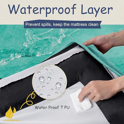 Orthopedic Washable Large Dog Bed: Large Dog Bed Bolster Waterproof