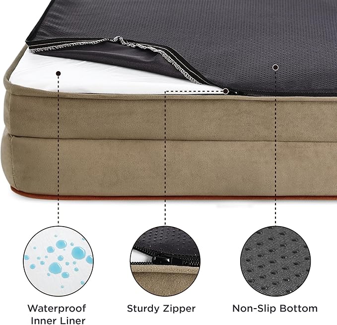 Bedsure Orthopedic Dog Bed for Large Dogs
