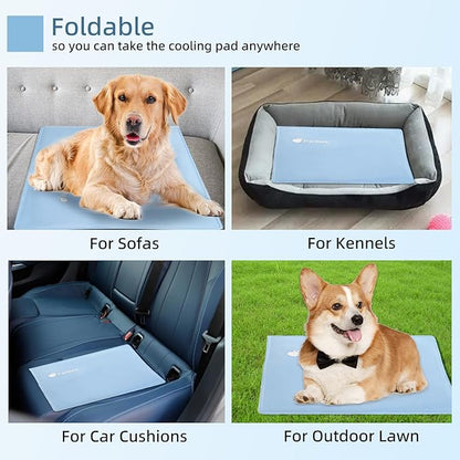 Cooling Mat for Dogs (46-80 LB), 35"*24"