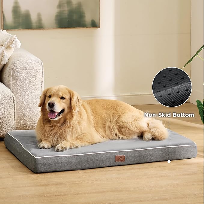 Bedsure Memory Foam Dog Bed for Extra Large Dogs
