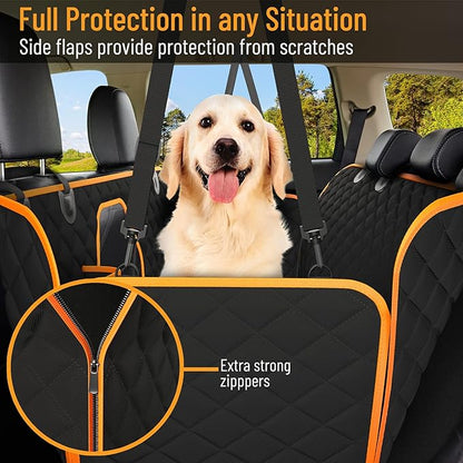 Active Pets Dog Car Seat Cover Car Seat Protector- Dog Seat Cover for Back Seat of SUVs