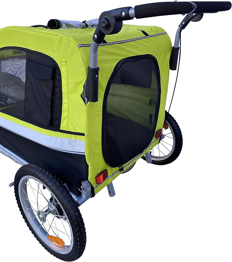 Booyah Extra Large Pet Bike Trailer Dog Stroller