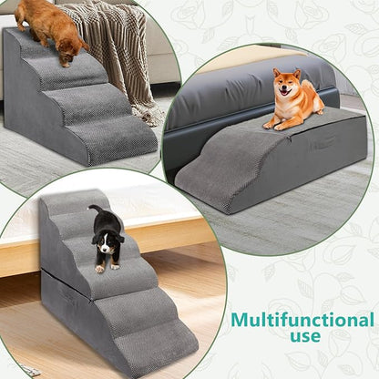 Foam Dog Stairs/Dog Steps 30-36 inches, 6 Tier