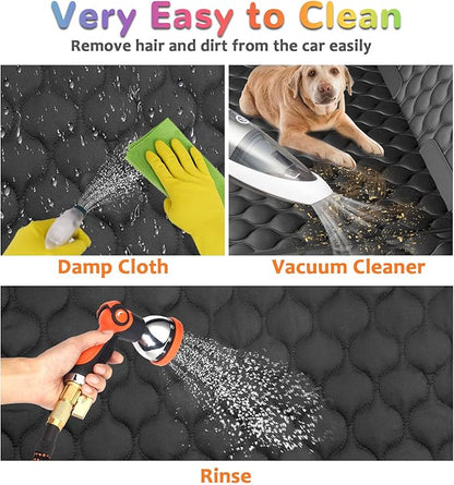 URPOWER Waterproof Dog Car Seat Cover for Back Seat for Cars