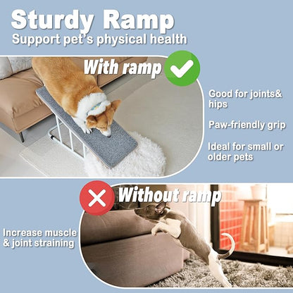 Meeyoview Dog Ramp for 22'' High Bed 22'' High)