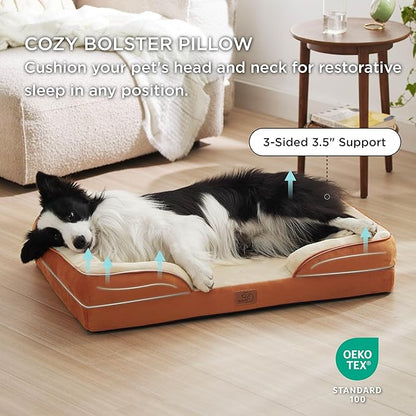 Bedsure Orthopedic Dog Bed for Large Dogs