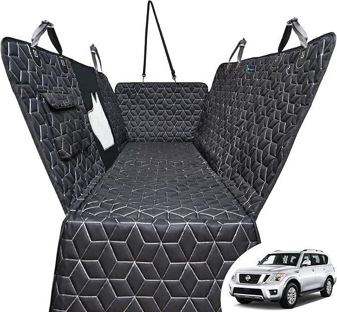 Dog Car Seat Cover for Large SUV 100% Waterproof 600D Heavy