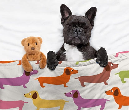 Dachshund Dog Blankets Puppy Blanket 30x40 in