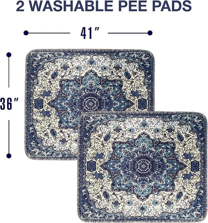 Washable Pee Pads for Dogs 100% Waterproof,