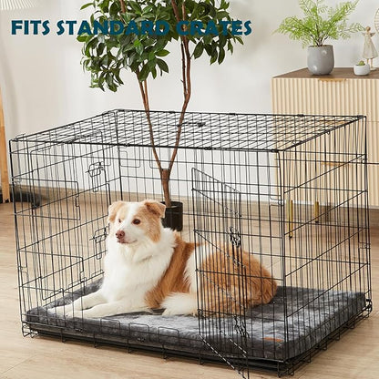 Memory Foam Dog Crate Pad 42-inch Dog