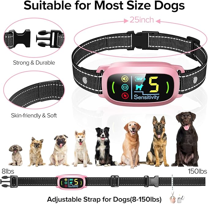Dog Bark Collar 5 Adjustable
