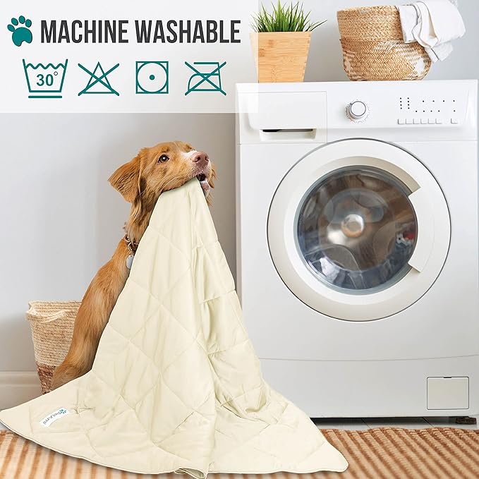 PetAmi Premium Cooling Dog Blanket 40x60, Beige