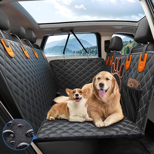 2024 Upgraded Dog Car Seat Cover 480lbs), Supports 4 Dogs