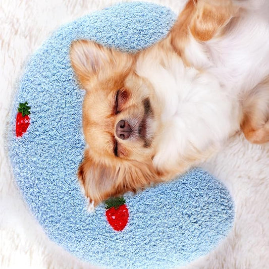 Mity rain Dog Pillow 14.2" * 9.4", Anxiety