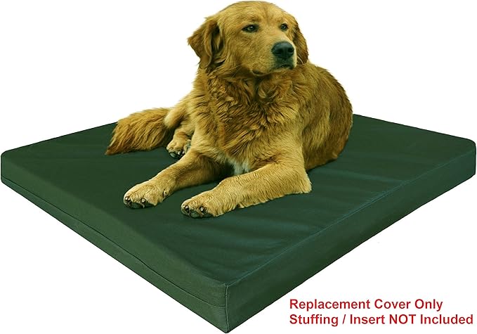 Dogbed4less Heavy Duty Canvas Duvet Pet Dog Bed External Cover 47"X29" Extra Large - Replacement Cover only