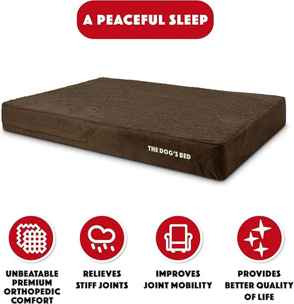 The Dog’s Bed Orthopedic Memory Foam Dog Bed 54x36, Pain