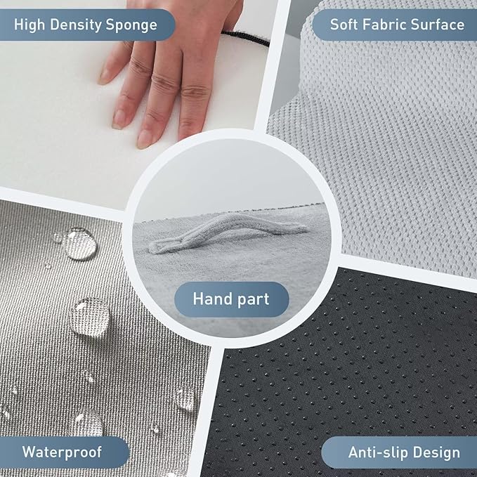 BOMOVA Dog Stairs for Small Dogs 3-Step Dog 2/3/4/5 Steps