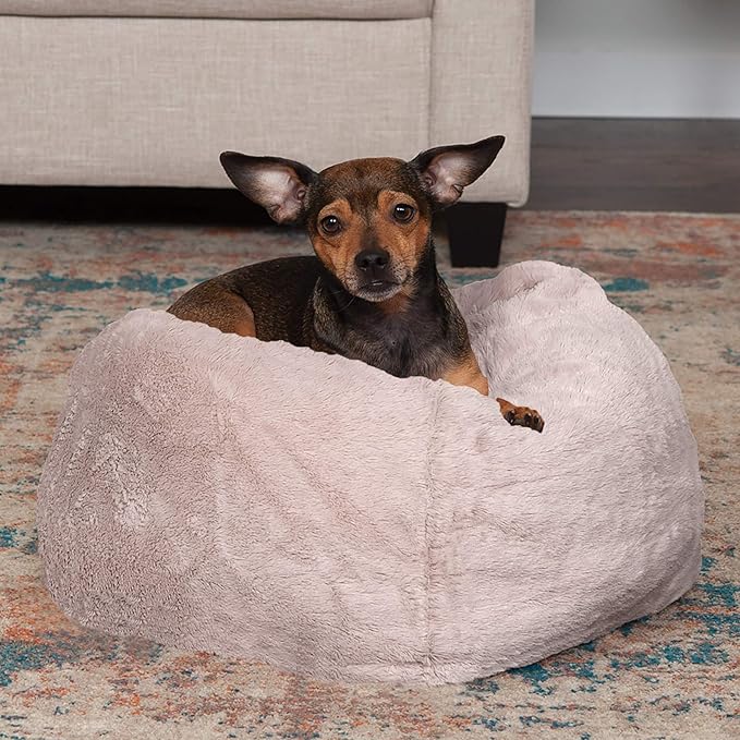 Furhaven Soft & Cozy Dog Bed for Small Dogs 20 lbs