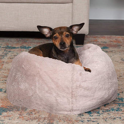 Furhaven Soft & Cozy Dog Bed for Small Dogs 20 lbs
