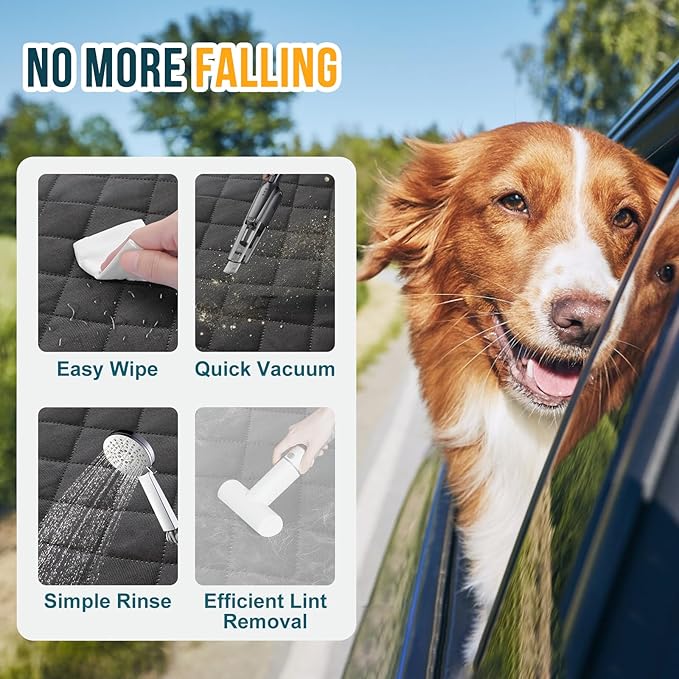 melafa365 Back Seat Extender for Dogs 350lb,Scratch Proof