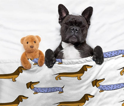 Dachshund Dog Blankets Puppy Blanket 30x40 in