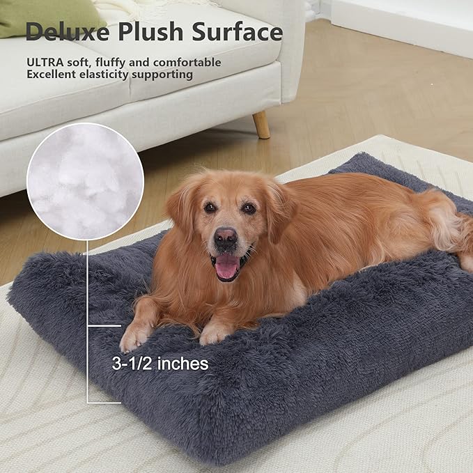 Vonabem Jumbo Dog Bed Washable with Removable Cover Waterproof 54 inch,