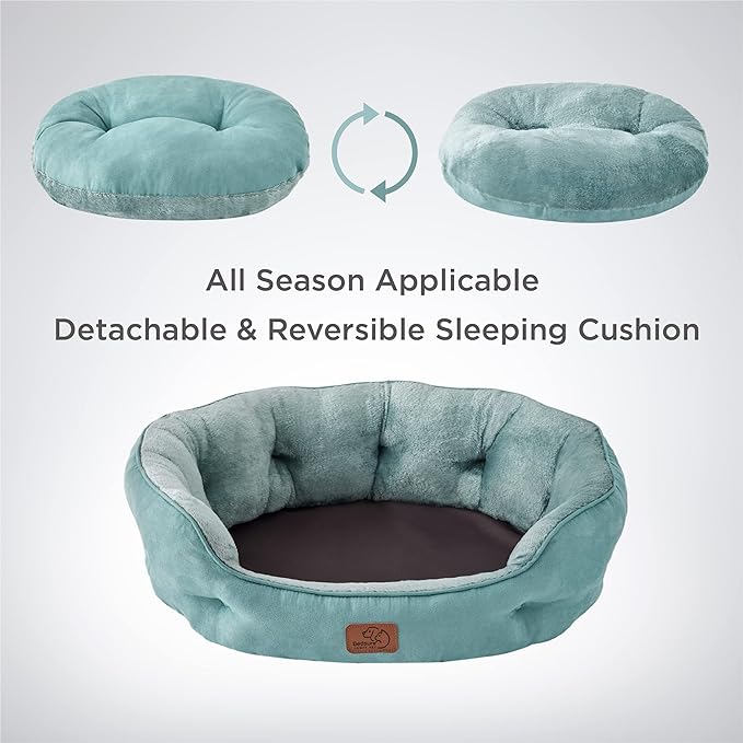 Bedsure Dog Beds for Small Dogs 25 Inches,