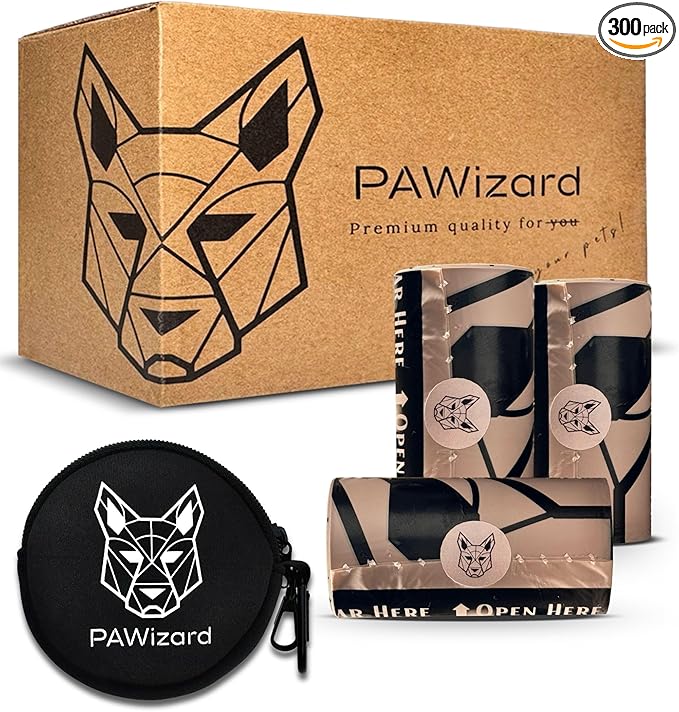 100% Home Compostable 300 Count, 2-in-1, Thick,