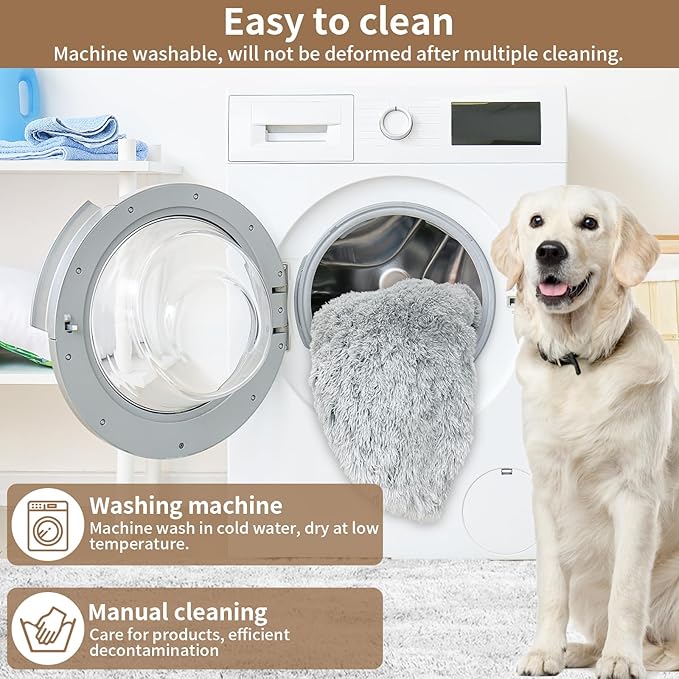 Calming Dog Couch Bed for Large Dogs 30 x 30 x 5.9 Inches