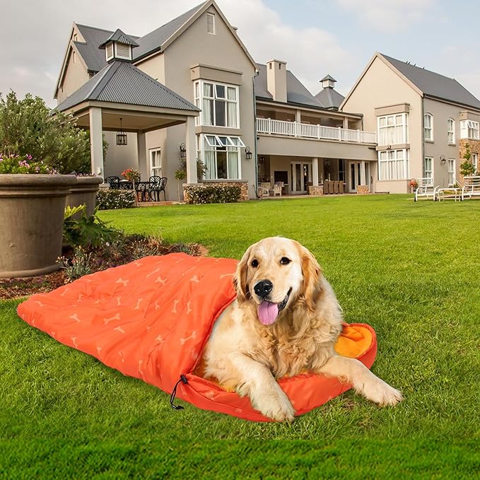 Lifeunion Dog Sleeping Bag with Storage Bag Waterproof