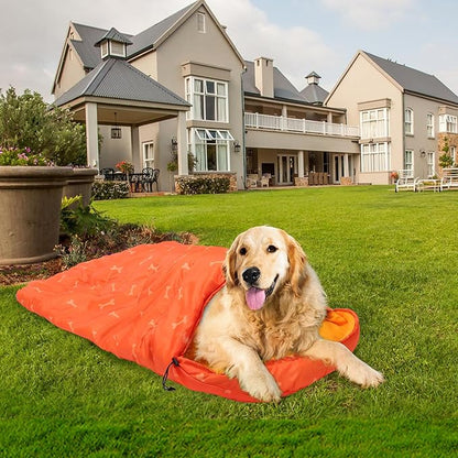 Lifeunion Dog Sleeping Bag with Storage Bag Waterproof