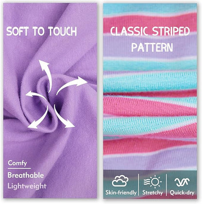 KYEESE 2 Pack Dog Shirts Striped Cotton Dog