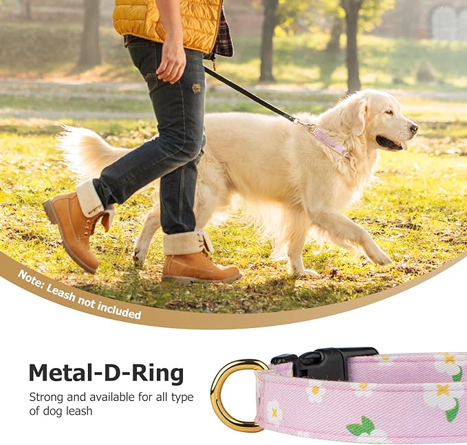 Cotton Handmade Dog Collar Cute and Distinctive Patterns