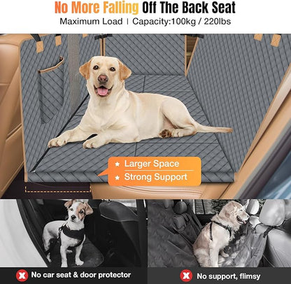 Dog Car Seat Cover for Back Seat
