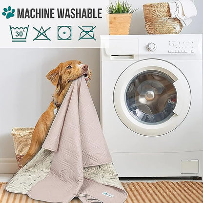 PetAmi Waterproof Couch Cover for Dogs 102x82 Beige