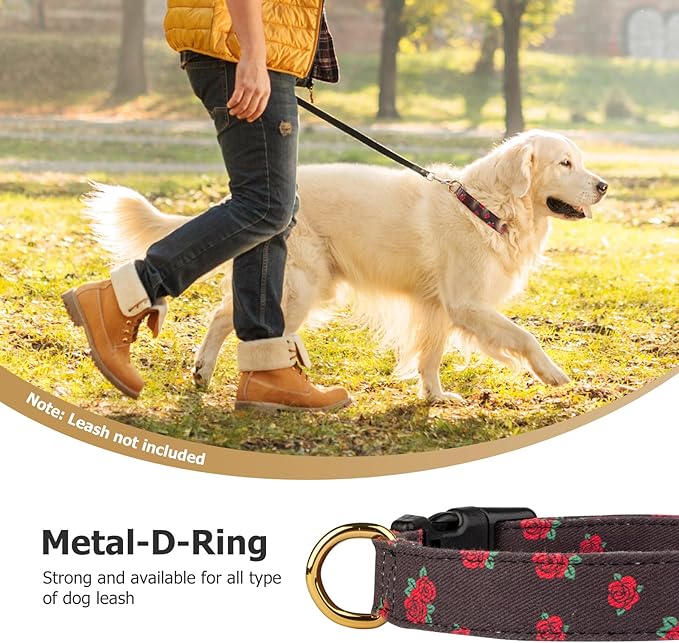 Cotton Handmade Dog Collar Cute and Distinctive Patterns