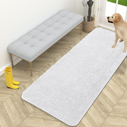 OLANLY Dog Door Mat for Muddy Paws 59x24