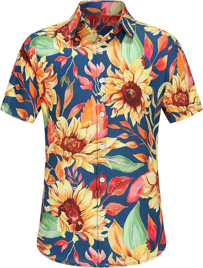 Dog Shirt Hawaiian