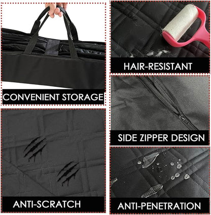 for Cybertruck Dog Car Seat Cover 2nd Row 2023 2024