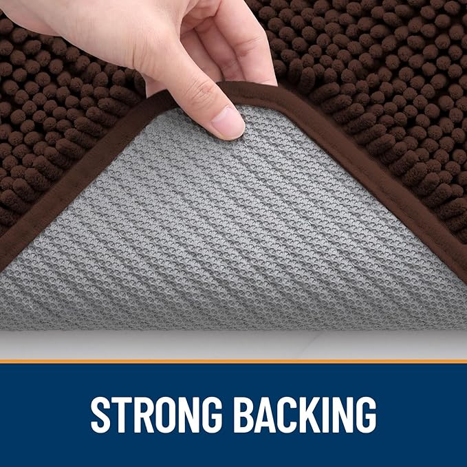 OLANLY Dog Door Mat for Muddy Paws 40x32