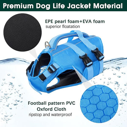 Kuoser Dog Life Jacket High Flotation