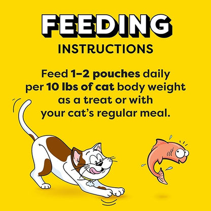 Temptations Creamy Puree Squeezable Lickable Wet Cat Treats with Salmon 0.42 oz. 24