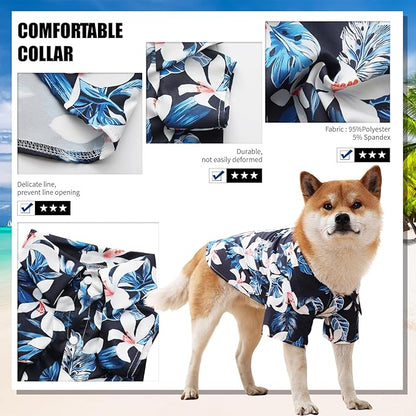 Dog Shirt Hawaiian