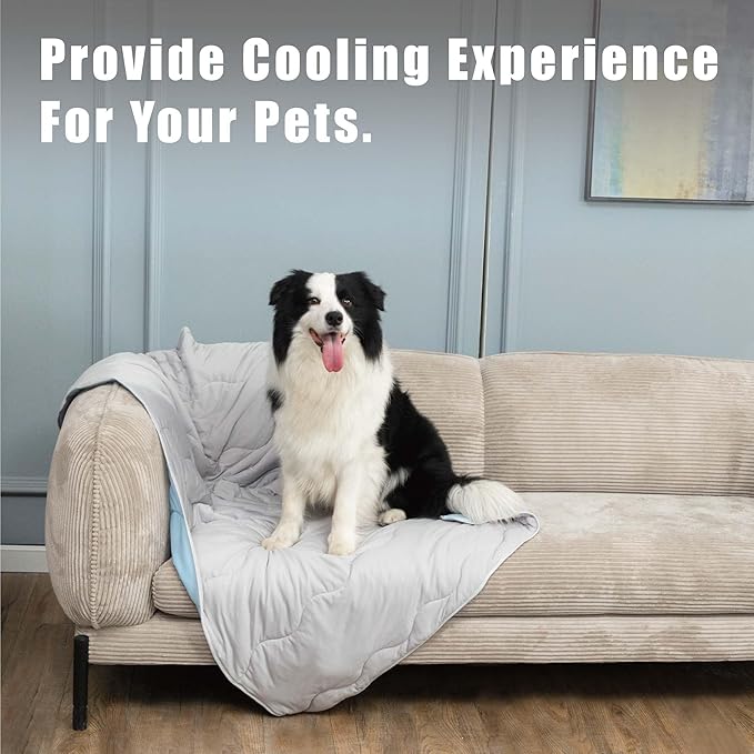 Pet Cooling Blankets & Sleeping Mat- Reversible Washable Durable Dog Bed Cover