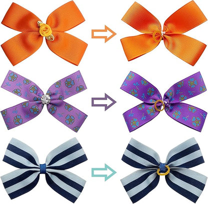 50Pcs/25Pairs 3'' 4" Big Dog Hair Bows